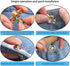 6 Sets Flower Jeans Button Pant Waist Tightener, Adjustable Jean Button Pin, Detachable Jean Button, No Sewing Buttons for Jeans Pant Clips for Lo...