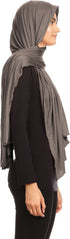 Jersey Hijab Head Scarf for Women - Made in the USA - Muslim, African and Indian Fashion Compatible...
