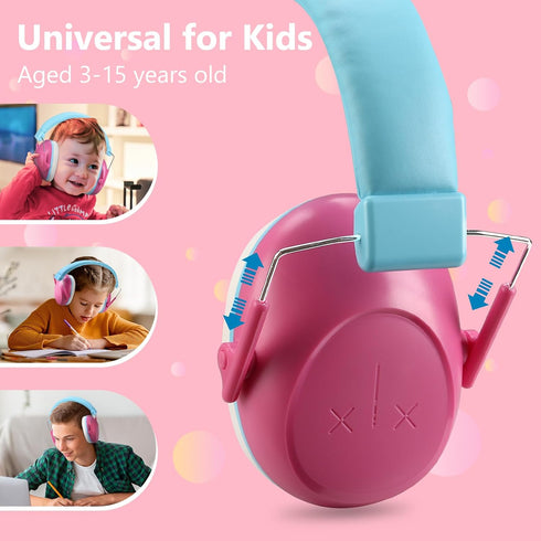 ProCase Kids Noise Cancelling Headphones, Kids Ear Protection Monster Jam Truck, Fireworks Hearing Protection Noise Reduction, Noise Canceling Ear...