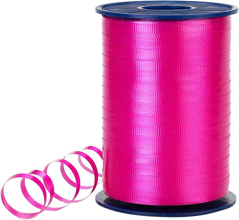 Forum Novelties Curling Ribbon-Hot Pink Balloon Ribbon-500 Yards...