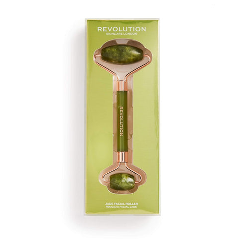 Revolution Skincare London, Jade Face Roller, Massager for Face, Neck & Body, 57g...