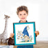 Gnome Stamped Cross Stitch Kits- Flower Cross Stitch Kits for Beginners Adults Needlepoint Cross-Stitch,Language Patterns Dimensions Needlecrafts ...