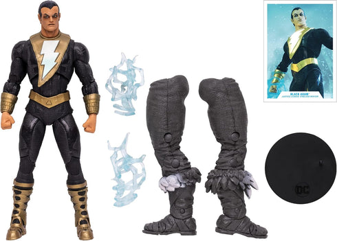 McFarlane Toys DC Multiverse Black Adam Endless Winter 7" Action Figure with Build-A Frost King Piece and Accessories...