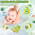 Baby Bath Thermometer & Swimming Turtle Floating Bath Toys, BPA-Free Bath Thermometer Baby Safety, Backlit Display Bathtub Thermometer Baby Water ...