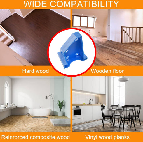 Flooring Spacers CHENJIN 8PCS 1/4 inch and 1/2 inch Flooring Installation Spacers, Laminate Flooring Installation Kit...
