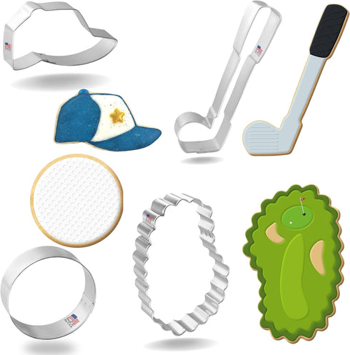 Foose Cookie Cutters Golf 4 Pc Set, Made in USA...