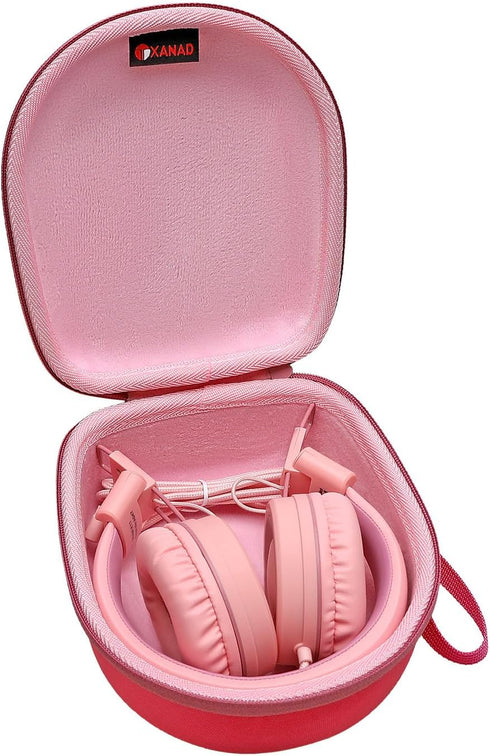 XANAD Pink Case for Noot Products K11/Elecder i37/POWMEE M1/POWMEE M2/Mpow CH8/iRAG J01/noot Products K22/NIVAVA K8/noot Products K33/iClever/Soni...
