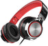 ELECDER i39 Headphones with Microphone Foldable Lightweight Adjustable On Ear Headsets with 3.5mm Jack for Cellphones Computer MP3/4 Kindle School...