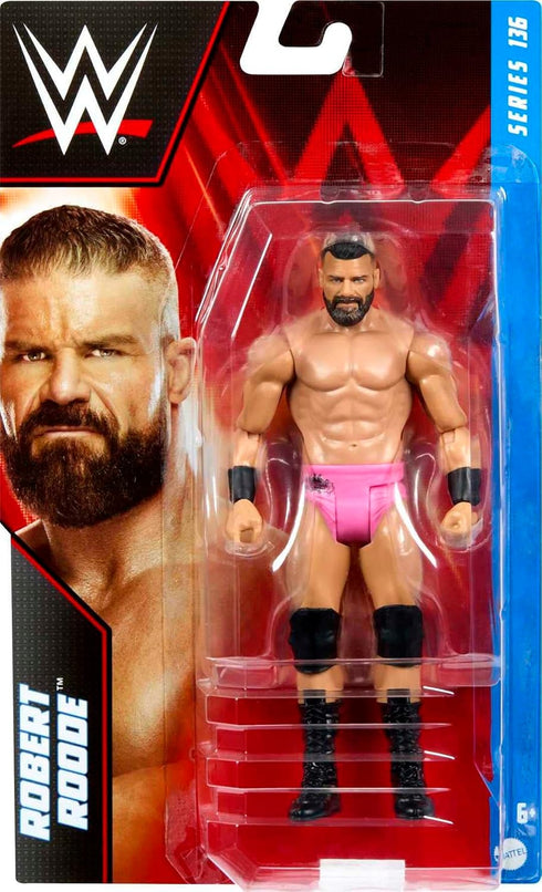 Mattel WWE Robert Roode Basic Action Figure, 10 Points of Articulation & Life-like Detail, 6-inch Collectible...