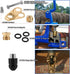 850 Sb Parts Kit Yard Water Hydrant Repair Kits & 8842 Plunger Fit for Simmons 800LF 800SB 4800LF 5800LF 6800LF Series Frost Proof Landscape Outdo...
