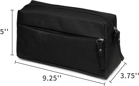 Toiletry Bag, Travel Organizer Comsemtic Make Up Kit Pouch Bag For Women Men, Black...