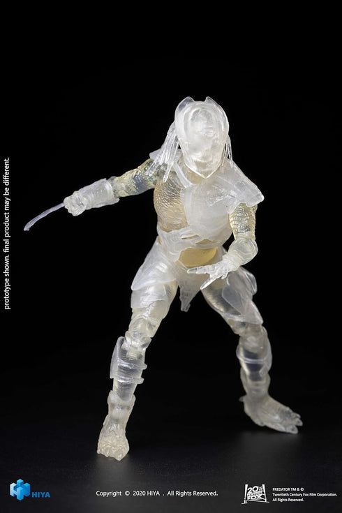 Hiya Toys Exquisite Mini Series 1/18 Scale 5 Inch Predators Invisible Falconer Action Figure...