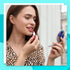 FILASLFT Butterfly Diamond Painting Compact Mirror Makeup Mirror Diamond Art Pocket Mirror Portable Foldable Mirror 4 Pcs Christmas Birthday Gifts...