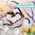 24 Set Funny Dental Assistant Gift Tooth Plush Keychains Dental Toy Dentist Appreciation Gifts for Back to School Hygienist Nurse Student Coworker...