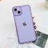 for iPhone 14 Plus Case Cute Clear Bling Crystal Diamond Phone Case, with Sparkle Camera Len Protector Soft TPU Cover Case for Women Girls, Purple...