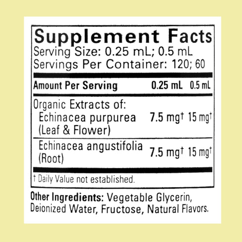 CHILDLIFE ESSENTIALS Echinacea for Kids - Kids Echinacea Drops, Liquid Tincture, Alcohol Free Supplement for Babies, Toddlers, Children - Natural ...