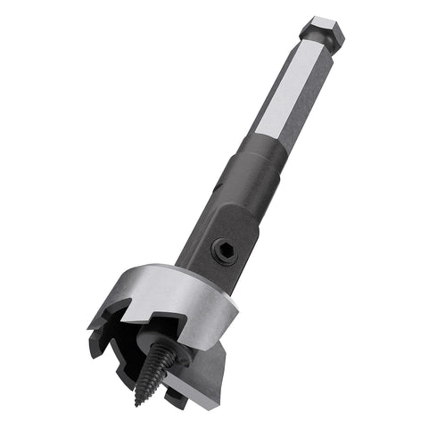Tools Self-Feed Drill Bit – Single-Cutter Self Feed Drill 1-3/8 Inch – Professional Boring Drill Bits for Woodworking – Aggressive Feed Screw Thre...