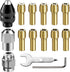 Drill Chuck Collet Set, 28 Pcs Chuck Collet Kit?1/32" - 1/8" ?Replacement 4486 Drill Keyless Bit Chuck Shank Rotary Tool Quick Change Adapter with...
