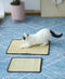 Cat Scratcher Mat Natural Sisal 2 Pack Cat Scratch Mats Sisal Thin Scratcher Mat with Velcro Protecting Furniture Sofa Chair Desk Legs 16X12 and 1...