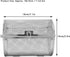 Oven Cages,360 Degree Rotatable Stainless Steel Oven Rack Oven Basket, 7in Drum Oven BBQ Grill Roaster, Rolling Cage Rotisserie Baking Accessories...
