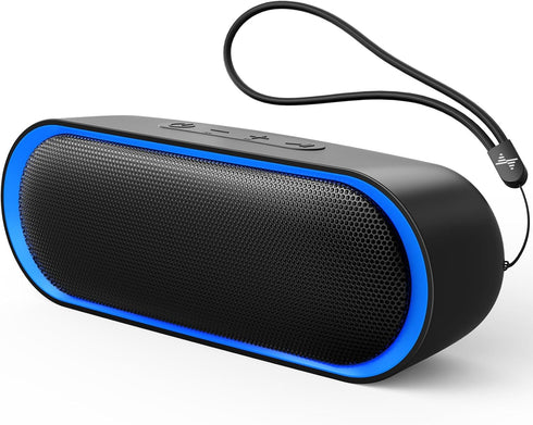 LENRUE Bluetooth Speakers, Waterproof Portable Speakers with TWS, 24 Playtime, Stereo Sound, Wireless for Home Shower Pool Beach Outdoor (Black).....