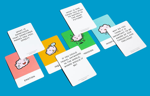 The School of Mindfulness- Mindfulness Game for Kids: Mindful Talk Cards for Children and Parents- for Authentic and Meaningful Conversations…...