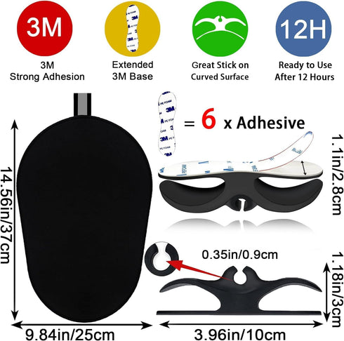 Sliding Mat for Kitchen aid 5-8 Qt Bowl-Lift Stand Mixer,Mixer Mover Slider Mat Pad with 4 Pack Cord Organizers for Appliances,Heat Resistant Mat ...