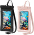 Floating Universal Waterproof Phone Case,Dry Bag Beach Essentials for Kayak Cruise Vacation Accessories Must Haves,Travel Size Toiletries for iPho...