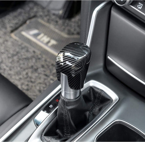 Ramecar for Honda Civic 2022-2024, for Accord 10th Gen 2018 2019 2020 2021 2022 2023 2024 Gear Shift Knob Cover Shifter Trim ABS Carbon Fiber...