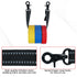MELOTOUGH Electrical Tape Holder Tape Thong with Trigger Snap Hook Electrical Tape Strap for Tool Bag, Tool Backpack, Tool Belt(Black 2pcs)...