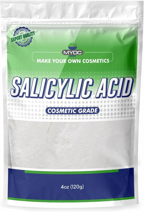 salicylic acid powder | pure original ingredients with no adulterants, cosmetic grade for DIY skincare & industrial use-120gm...