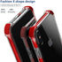 MATEPROX Compatible with iPhone Xs Max Case Clear Hybrid TPU Hard Cover with Thin Shockproof Bumper Protective Case (Red)...