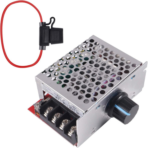 PWM DC Motor Speed Controller?AITRIP 2 Pack 7-70V 30A Speed Control Switch Adjustable PWM Motor Speed Regulator with Amp Fuse Used for Power Wheel...