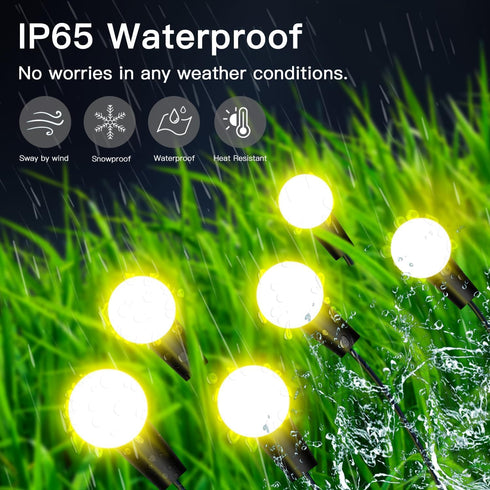 SUNYAO Solar Garden Lights, New Upgraded 2 Pack Solar Firefly Lights, Wind Swaying Firefly Lights, Christmas Lights Outdoor, for Yard Lawn Pathway...