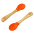 bamboo bamboo ® Baby Feeding Spoons with Soft Curved Silicone Tips for Toddlers and Infants...