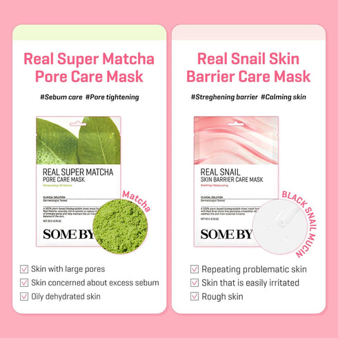 SOME BY MI Real Vitamin Brightening Care Mask - Pack of 10 - Made from Vitamin for Dull-Looking Skin - Daily Vegan Korean Sheet Mask for Skin Brig...