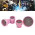TIG Welding Cup, Ceramic Welding Cup Ceramic TIG Cup Kit Set 12# 14# 16# 24# 2.4mm Center Hole Inner Dia for Welding Equipment...