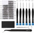 Eyeglasses Repair Kit, HKIDEE Sunglasses Repair Kit with 1000PCS Eyeglass Screws and 6 Pcs Screwdrivers Tweezer for Glasses, Sunglass, Watch Clock...