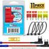 12 AWG Mini APM ATM Quick TAP KIT: 2 Add-A-Circuit Car Fuse Tap Adapters, 2 Each (10A 20A) Blade Fuses, 4 Zip Ties + Fuse Puller...