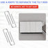 80 Pieces Plantation Shutter Repair Kit, Shutter Fasteners Louver Hardware Kit Window Blind Tilt Rod Staples Louvers Staples for Blind Repairing (...