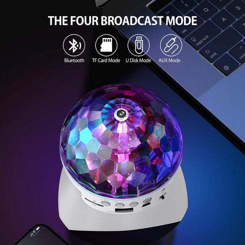 Disco Ball Home Party Light Show Speaker...