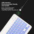 Keyboard and Mouse,Ultra Slim Bluetooth Keyboard and Mouse Combo Rechargeable Portable Keyboard Mouse Set for Laptop PC Cellphone(for)...