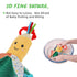 Jollybaby Baby Rattles Hanging Toys for Car Seat Crib Stroller Gym, Montessori Sensory Plush Vegetable Toys for Baby 0-3-6-12 Months with Ring Bel...