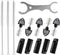 Draft Beer Tap Plugs Brush Beer Faucet Plug 5PCS Beer Keg Tap Plugs, 5PCS Beer Keg Tap Cover Beer Faucet Brush Caps Cover, 3PCS Long Cleaning Brus...