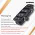 68110871AA 3 Pins+ 0 Pin Master Power Window Switch for 2012-2016 Chrysler Town & Country 2012-2017 Dodge Grand Caravan 2012-2015 Ram C/V 3.6L 682...