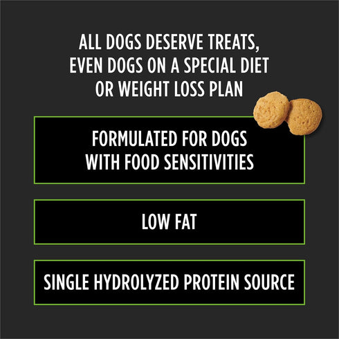 Purina Pro Plan Veterinary Diets Gentle Snackers Hydrolyzed Plus Low Fat Dog Treats - 8 oz. Pouch...