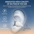 Ear Clip Headphones, Open Ear Headphones Bluetooth 5.3 with Mic/Display, Wireless Ear Clips Earbuds, 24 Hours Playtime Waterproof Ear Buds with Ch...