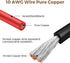 SAE Y Splitter 10AWG SAE Connector 1 to 3 Extension Cable with SAE Polarity Reverse Adapter Quick Disconnect Connector for Solar Battery Connectio...