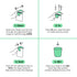 Fab Little Bag Starter Plus Pack - 45 Sanitary Disposal Bags Plus Recyclable Refill Pack for Out and About (45 Pack)...