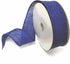 Morex Natural Burlap Wired Ribbon for Decorations, Holidays, Parties, Home and Outdoor Decor, 1.5" x 10 Yd, Royal Blue...